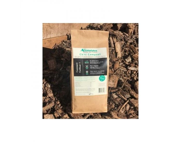 LES PETITS RADIS Compost - Sac d'Engrais Naturel - 2L