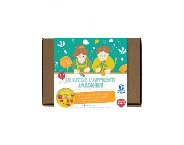 LES PETITS RADIS Le Kit de l'Apprenti Jardinier - D�s 5 ans 