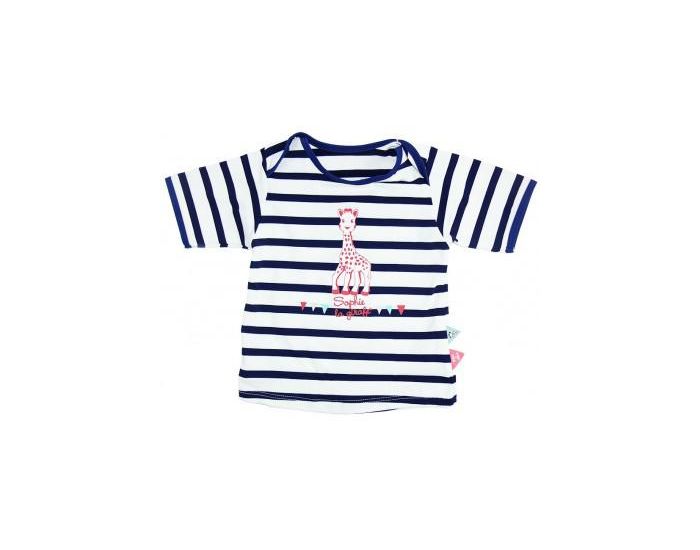 MAYOPARASOL Sophie en Croisire Tshirt Top Manches Courtes Anti-UV - Blanc