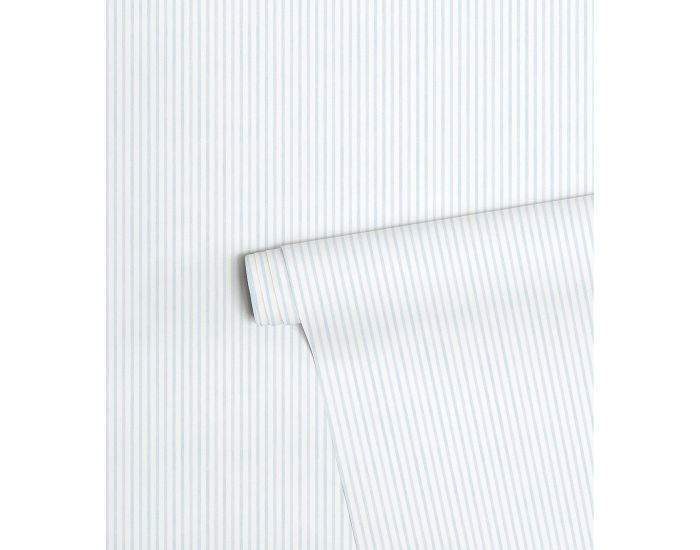 LILIPINSO Papier Peint - Gentle Friends - Rayures Rouleau 10 m