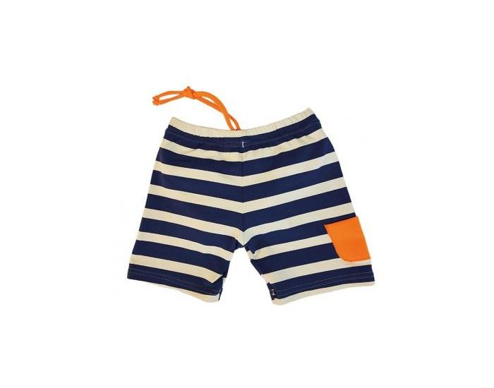 MAYOPARASOL Marinou Fluo Short maillot couche antifuites Marine