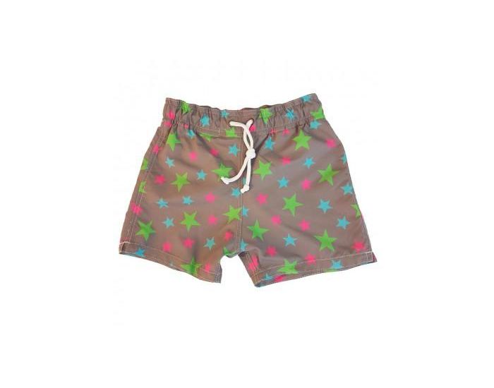 MAYOPARASOL Short Polyester anti-uv - Etoile Marron