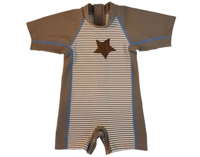 MAYOPARASOL Etoile Combinaison anti-uv Marron