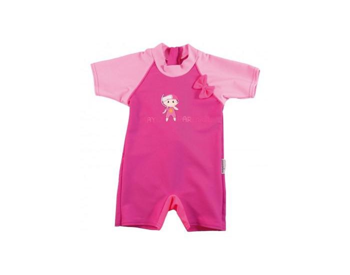 MAYOPARASOL Rosie Mangue combinaison anti UV Rose