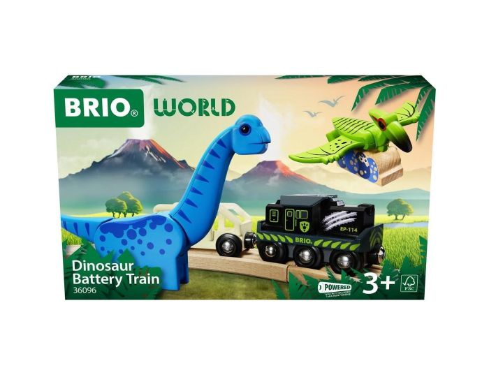 BRIO Train des Dinosaures � Pile - D�s 3 ans