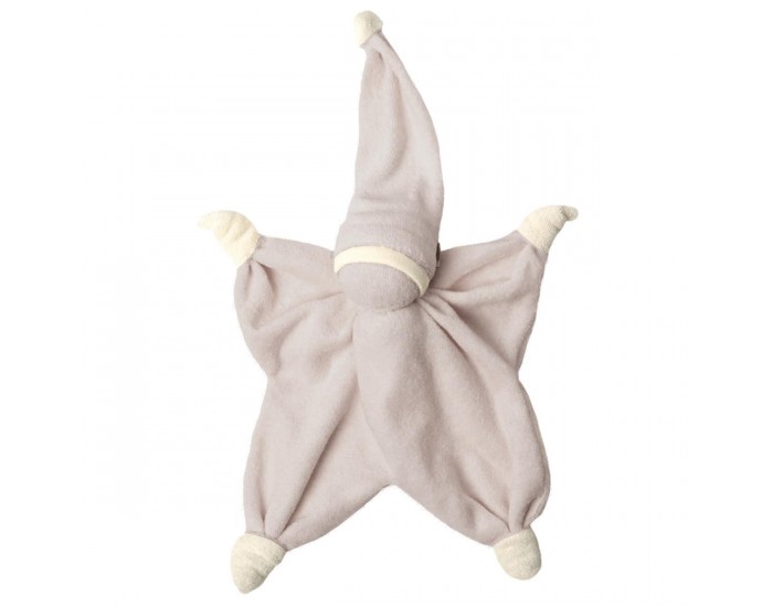 HOPPA doudou Sisco - Ds la naissance Gris argent / blanc cass