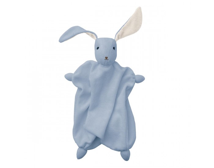 HOPPA doudou Tino Blanc cass / bleu marine