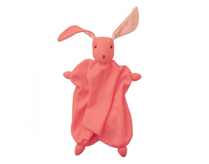 HOPPA doudou Tino Corail / vieux rose