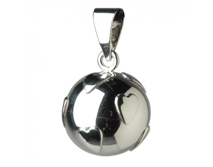BABYLONIA Bola - Bijou de Grossesse Petits coeurs argent