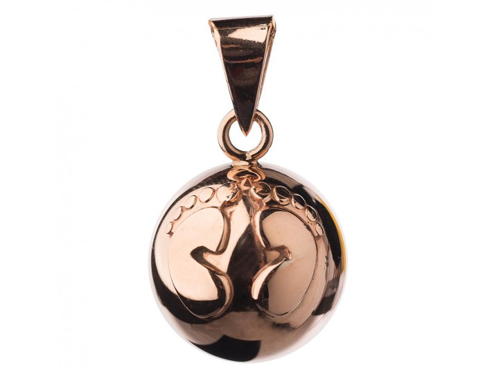 BABYLONIA Bola - Bijou de Grossesse Pieds or rose