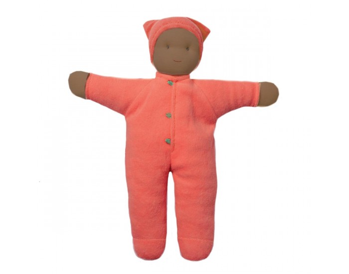 HOPPA poupe doudou Matty Corail fonc