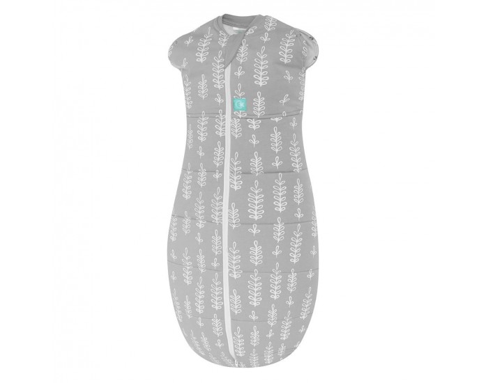 ERGOPOUCH Gigoteuse d'Emmaillotage - 3-12m grey fern