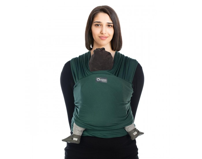 BABYLONIA BABY CARRIERS Tricot-Slen charpe de Portage lastique Vert Vintage