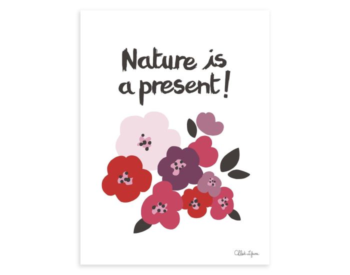 LILIPINSO - Affiche Seule - Milly & Flore - Les Fleurs 