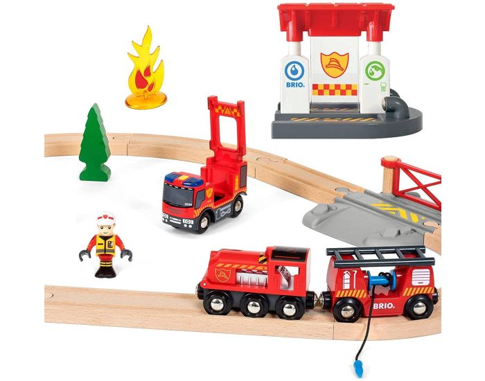 BRIO Circuit Pompier - D�s 3 ans