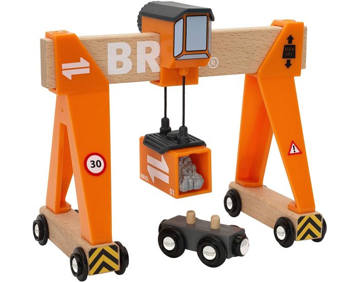 BRIO Grue-Portique - D�s 3 ans
