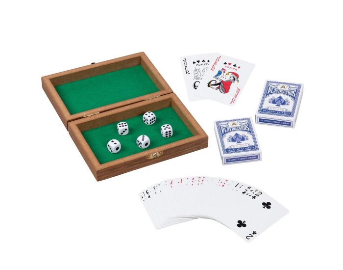 GOKI Coffret Jeux de Cartes et de D�s - D�s 6 ans