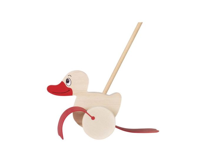 GOKI Canard � Pousser en Bois - D�s 12 mois