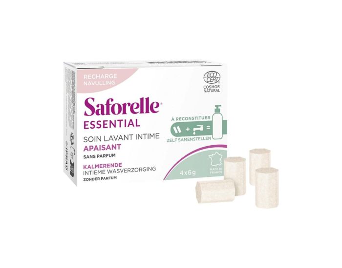SAFORELLE Soin Lavant Apaisant � Reconstituer - Bo�te de Recharge
