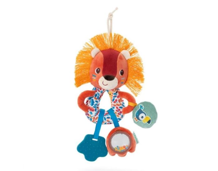 LILLIPUTIENS Hochet Multi-Activit�s - Jack le Lion - D�s 12 mois 