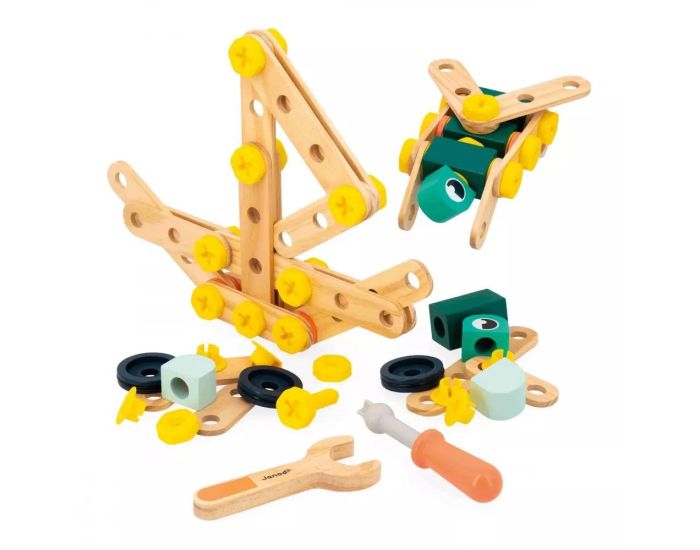 JANOD Baril Brico'Kids - 100 Pi�ces - D�s 3 ans 