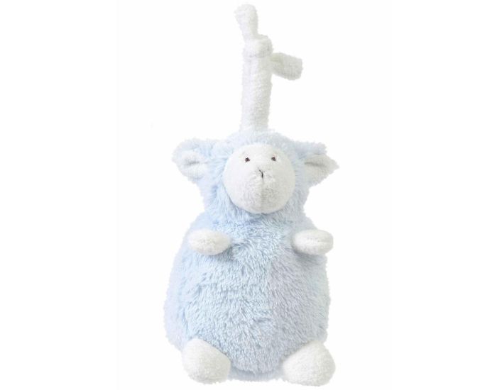 HAPPY HORSE Peluche Musicale Mouton - Bleu - 17 cm - D�s 12 mois 