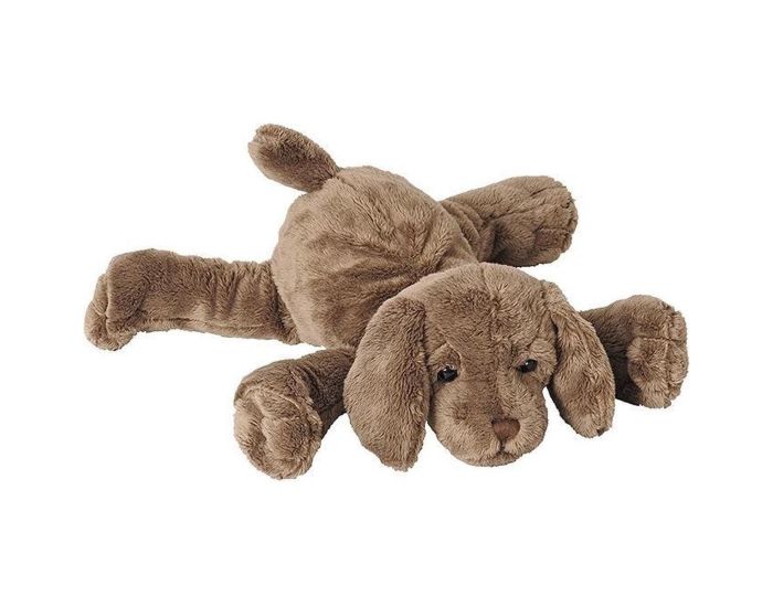 HAPPY HORSE Peluche Sam le Labrador - Chocolat - 35 cm - D�s 12 mois 