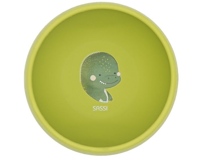 SASSI JUNIOR Bol en Silicone - Cracky le Dinosaure