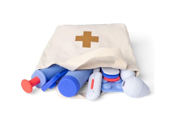 LITTLE L Set de Docteur en Silicone - D�s 3 ans