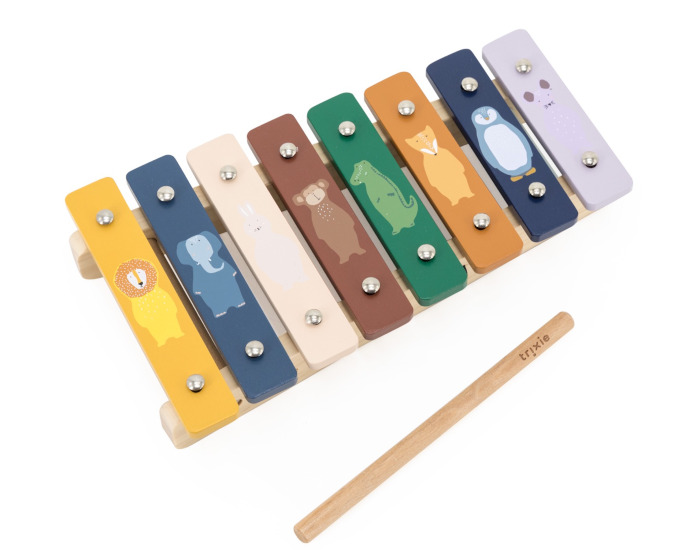 TRIXIE Xylophone en Bois - D�s 18 mois 