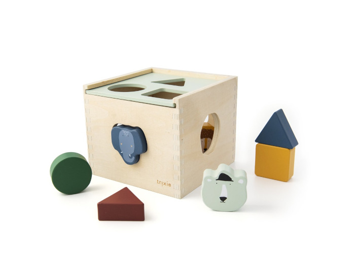 TRIXIE Boite � Formes en Bois - D�s 18 mois 