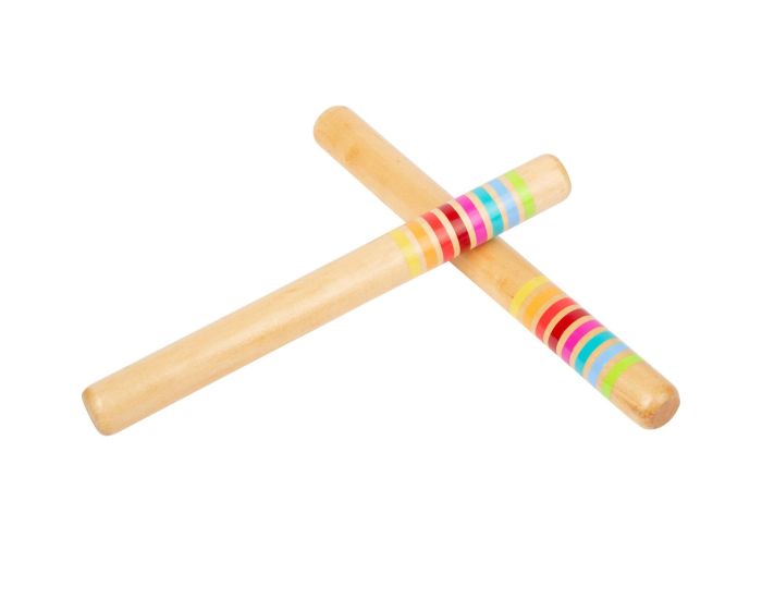 SMALL FOOT COMPANY Paire de Claves en Bois - D�s 3 ans 