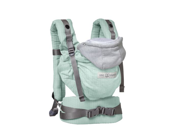 LOVE RADIUS Porte-B�b� HoodieCarrier 2 - Sauge