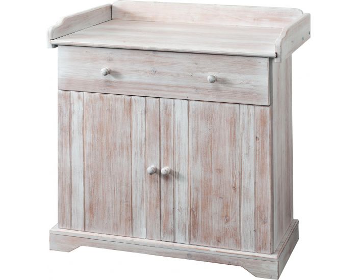 LA CABANE DE CALYS Commode 1 tiroir + Plan  langer - Lidou