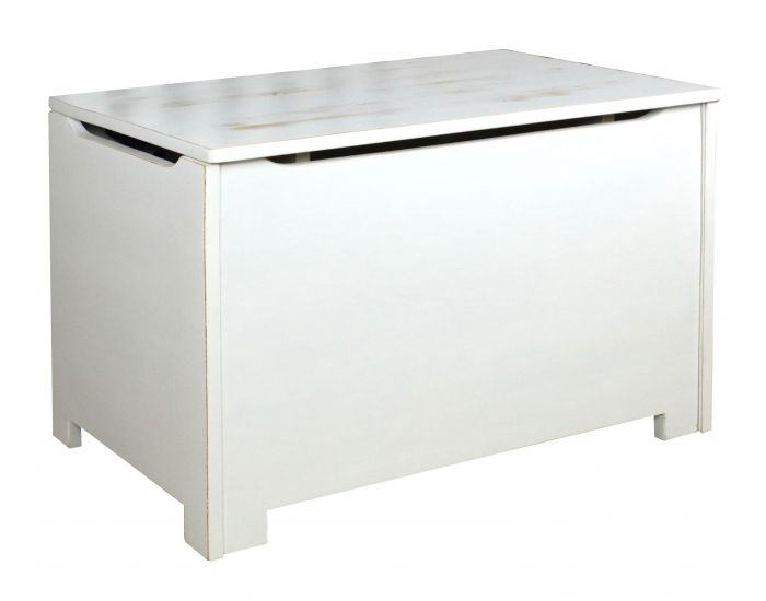 LA CABANE DE CALYS Coffre  jouets - Norwood - Lasur Blanc Lasur Blanc