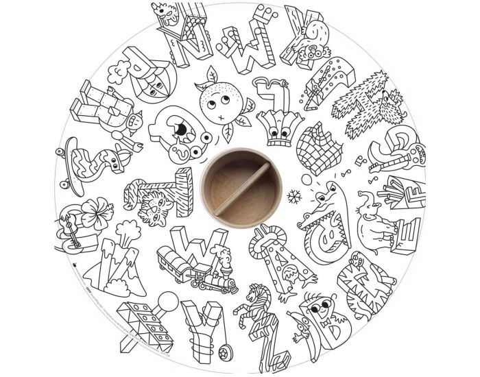 DRAWIN'KIDS Recharge de 20 Feuilles - XXL OMY - D�s 2 ans