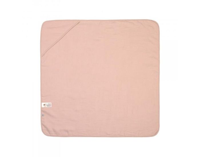 L�SSIG Cape de Bain en Mousseline - Rose Poudr�