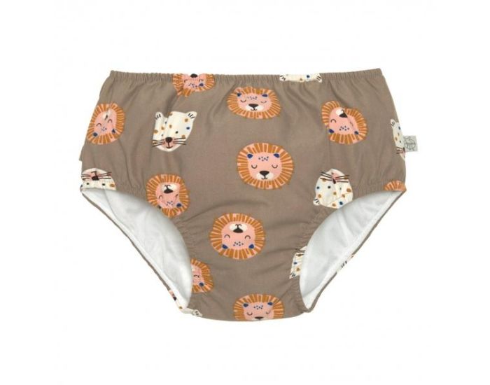 L�SSIG Maillot de Bain Couche Chats Sauvages - Chocolat