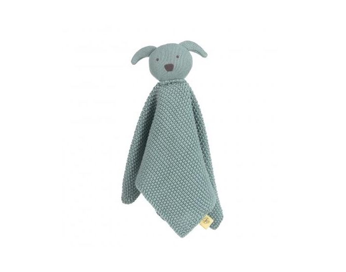 L�SSIG Doudou Plat Tricot� - Little Chums - Chien - D�s la naissance 