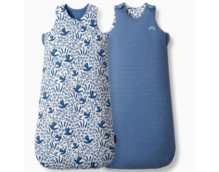 LES PETITES BILLES Gigoteuse R�versible 4 Saisons - Oiseaux 