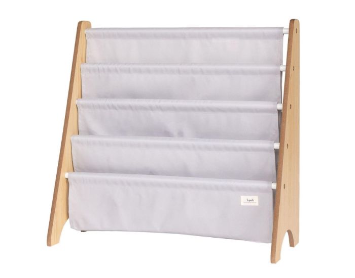 3 SPROUTS Biblioth�que Enfant - Gris Clair