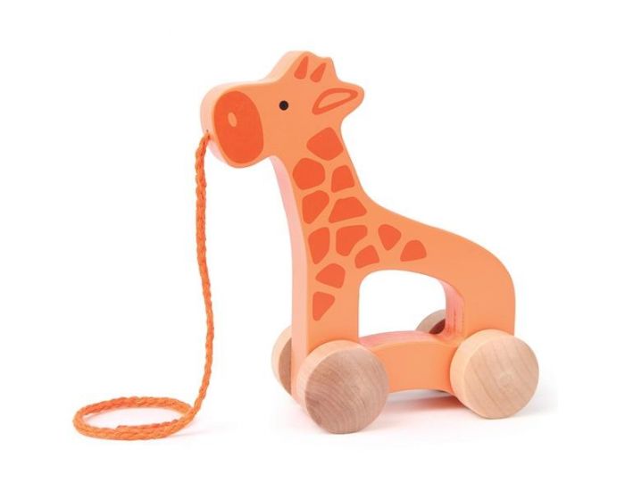 HAPE Jouet  tirer Girafe - Ds 12 mois