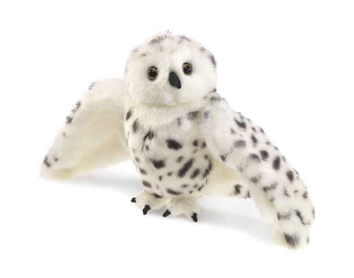 FOLKMANIS Marionnette � Main - Harfang des Neiges - D�s 12 mois 