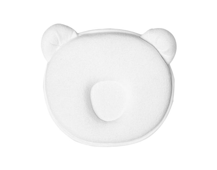 CANDIDE Coussin Cale T�te B�b� - P'tit Panda - Blanc 