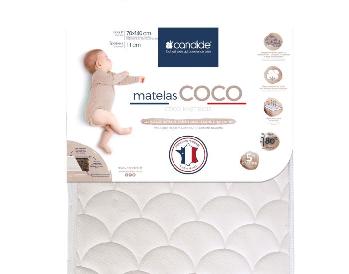 CANDIDE Matelas B�b� Coco 