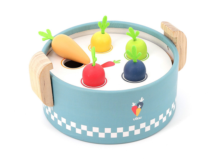 VILAC Jeu d'Eveil en Bois - Popotte Minus - D�s 18 mois