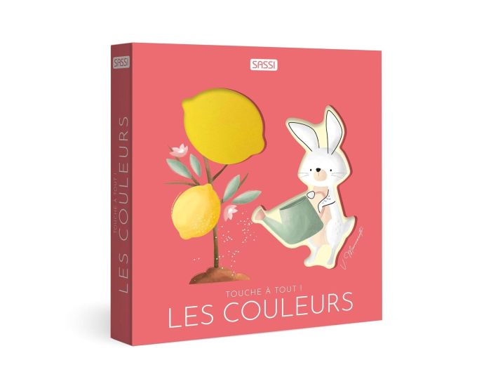 SASSI JUNIOR Livre Touche � Tout - Les Couleurs - D�s 2 ans 
