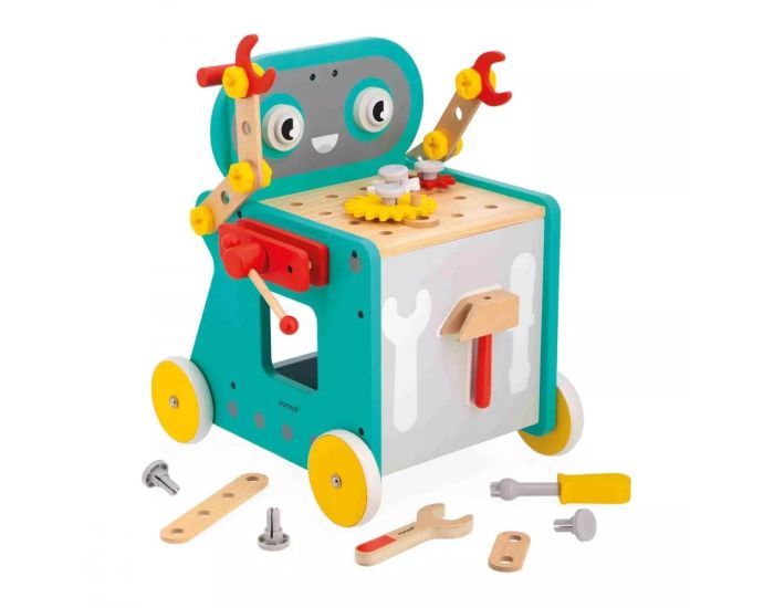 JANOD Chariot Robot Brico'Kids - D�s 18 mois