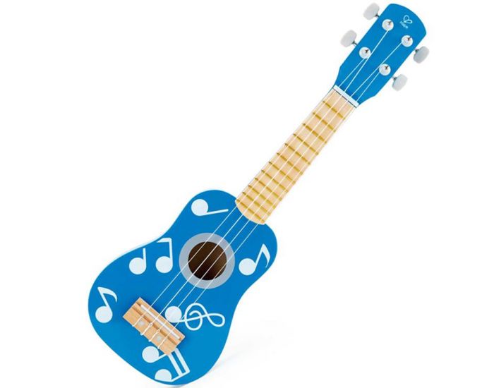 HAPE Guitare Ukull bleu - Ds 3 ans