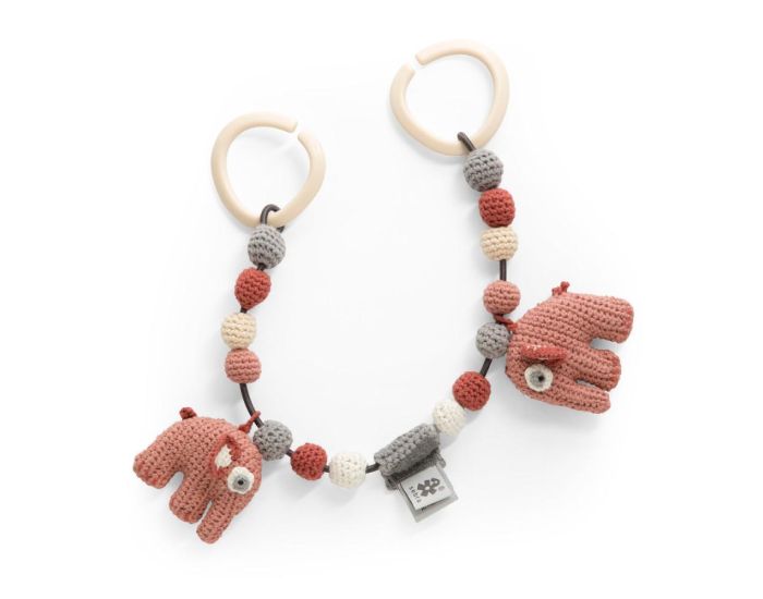 SEBRA Cha�ne de Landau Crochet Fanto - Rose Fleuri - D�s la naissance 